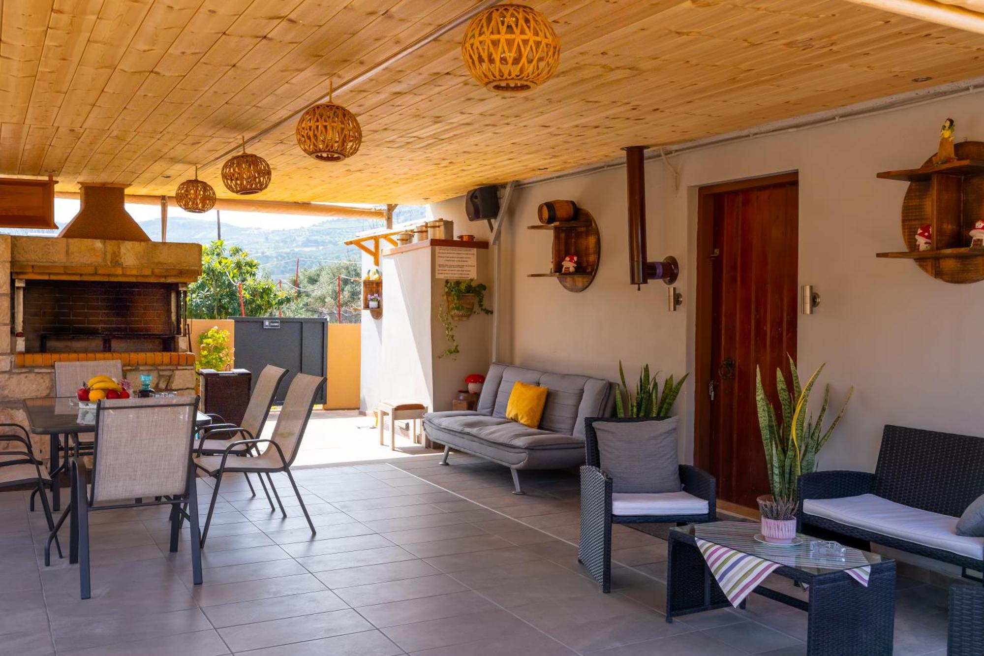 Countryhouse Villa With Pool & Private Parking Kandiye Dış mekan fotoğraf