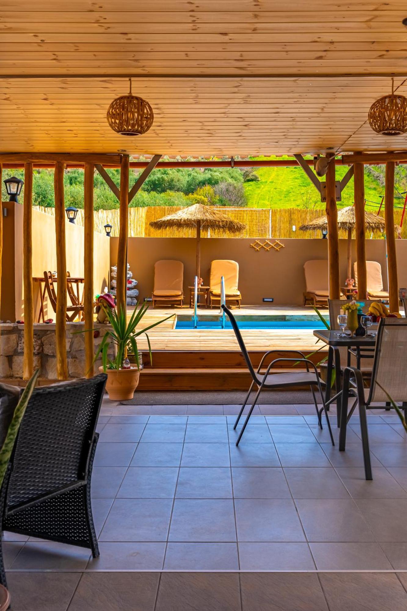 Countryhouse Villa With Pool & Private Parking Kandiye Dış mekan fotoğraf