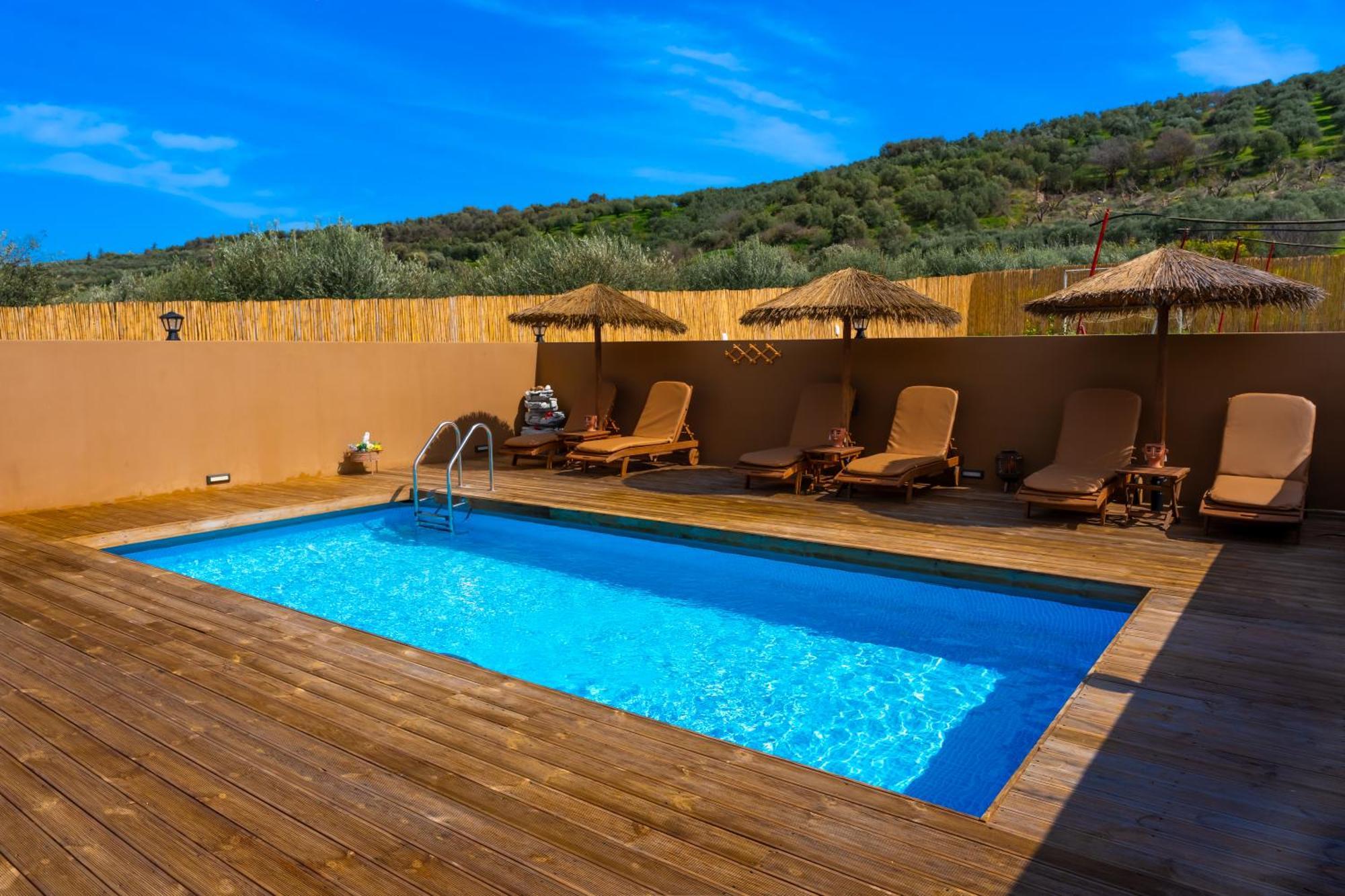Countryhouse Villa With Pool & Private Parking Kandiye Dış mekan fotoğraf